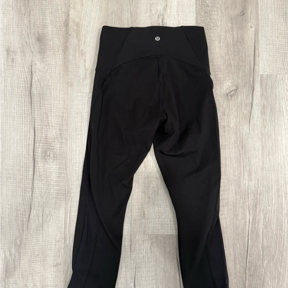 Lululemon Cropped Black Leggings